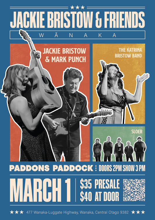 Jackie Bristow & Friends - LIVE March 1st 2026